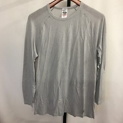 Gymshark active tshirt tee Crewneck Men’s M Gray Lightweight fabric long sleeve