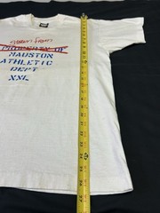 Vintage 80s Screen Stars Mauston Athletic Dept. T-Shirt Single Stitch Sz L USA