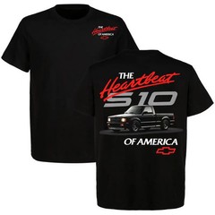 Chevrolet S10 T-Shirt, The Heartbeat of America Graphic Tee, Classic Chevy S10
