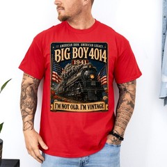 Big Boy 4014 I’m Not Old I’m Vintage Steam Locomotive Railroad Train T-Shirt