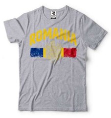 Mens Romania shirt Romania Patriotic Flag Shirt Romania National Gift Tee