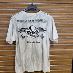 VICTORIOUS Vintage Men’s T-Shirt URBAN COUTURE GOTHIC RARE DESIGNNEW WITH TAG XL