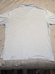 Johnnie-O Polo Shirt Mens XL Gray East Lake Golf Club Atlanta GA Featherweight