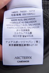 Arc’teryx Quarter Zip Pullover Men’s Dark Grey L Polartec Performance Top