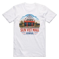 Sun Vet Mall Holbrook NY Retro Shopping Mall T-Shirt
