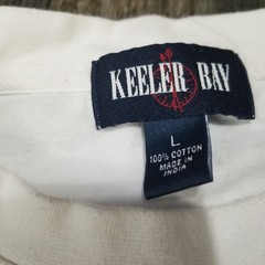 Keeler Bay Sail Boats art T-Shirt Mens Oversized Large Front And Back Discolored