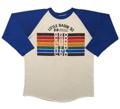Vintage Bantam Little Basin ‘83 HP Hewlett-Packard Men’s Raglan T-Shirt M(38-40)