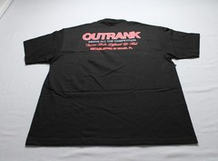 Outrank Unisex Adult’s Above All Competition Heavy Tee EJ3 Black Size 2XL NWT