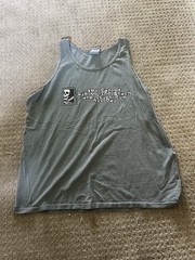 Vintage Skull Tank Top Anvil Size XL Rum Funny Humor Island Y2K Drinking
