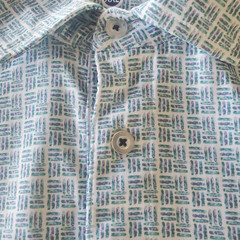 TailorByrd Polo Shirt Mens XXL Light Blue White Flamingo Logo Golf Casual