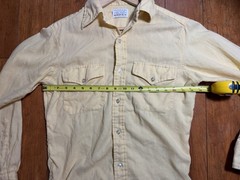Vintage Viyella By F A MacCluer Mens Small Button Down Shirt Wool Blend Scotland