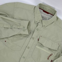 SIMMS Fishing Shirt – Vented Men’s Size Medium Light Green *SEE DESCRIPTION