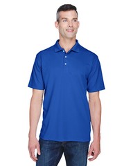UltraClub Men’s Cool & Dry Stain-Release Performance Polo 8445 UV Protection