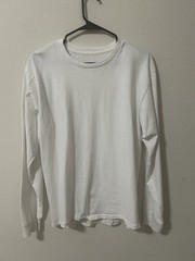 Hanes Mens Long Sleeve Essential-T 100% Cotton Stylish T-Shirt