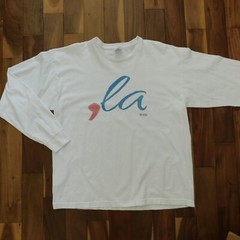 Louisiana T-Shirt ,la Vintage Bayside Cotton Graphic Long Sleeve Relaxed XL EUC