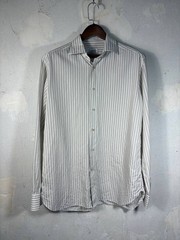 Ermenegildo Zegna Mens Shirt Regulaf fit Striped size 16 41