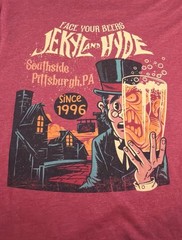 Jekyll And Hyde Shirt Men’s XL Pittsburgh PA Dive Bar Graphic Tee Brewery Beer