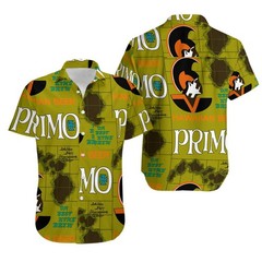 Hawaiian Holiday Primo Beer Aloha Shirt