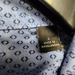 Lauren Ralph Lauren Black Label Shirt Mens L Soft Washed Stretch Blue Geometric
