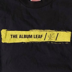 Vintage ’05 Album Leaf Logo Tee-Shirt Black w/yellow Size: M