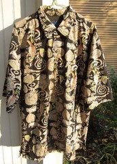 Caribbean Soul Shirt Mens Large Multicolor Hawaiian Short Sleeve Button Up