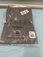 NEW Van Heusen Mens Dress Shirt 15-15.5 32/33 Medium Wrinkle Free Charcoal Gray