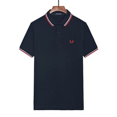 Fred Perry Men’s Cotton Polo Short Sleeve M3600 Slim Fit Pique Twin tipped M-2XL