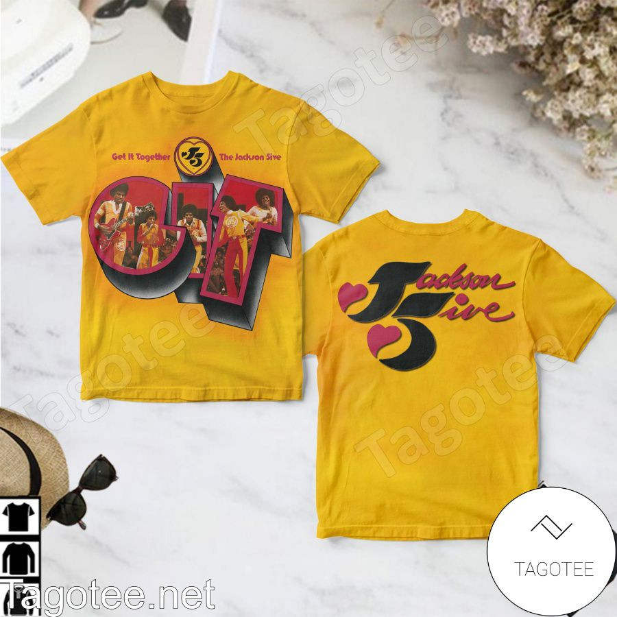 Hot The Jackson 5 Get It Together Full Sizes AOP 3D Unisex Tee VP337