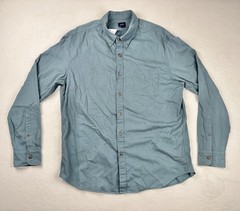 J.Crew Button Down Shirt Men’s XL Blue Long Sleeve Pocket Casual Cotton