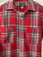 Red J Crew New York Sportsman’s Outfitter Flannel Shirt (XS)