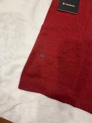 Lululemon Metal Vent Tech Short Sleeve Shirt Men’s Small S Red OXFD/BBAY