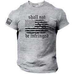 2nd Amendment American Flag T Shirt, 2A, Patriotic, USA, Veteran, Military, Mens