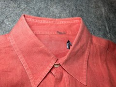 Vilebrequin Long Sleeve 100% Linen Shirt Size Unknown Lightweight