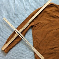 Everlane Shirt Mens Medium Brown Cotton Twill Overshirt Double Pocket Casual
