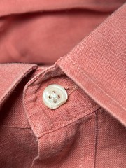 Vilebrequin Long Sleeve 100% Linen Shirt Size Unknown Lightweight