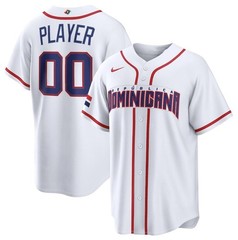 Dominican Republic Baseball White 2026 World Baseball Classic