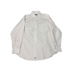 Vineyard Vines Murray Pink Shirt Mens Large Checkered Button Down 100 Cotton