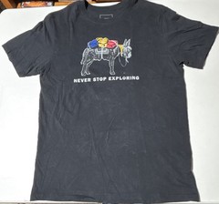 The North Face Never Stop Exploring Donkey Graphic Men’s M Black T-Shirt