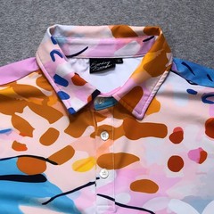 Sunday Swagger Polo Shirt Men’s Extra Large Pink Golf Performance Lightweight