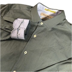 Tommy Bahama Shirt Men’s L Green Island Modern Fit Long Sleeve Button Down Beach