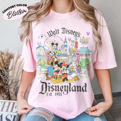Retro Est.1955 Mouse and Friends Shirt, Family Trip 2026