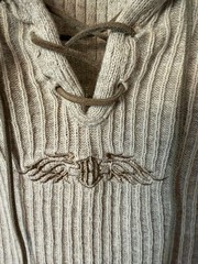 00s Vintage Harley Davidson Linen Blend Rib Knit Tank USA – Large