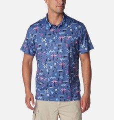 NWT Columbia PFG Super Slack Tide Camp Shirt Omni Wick Fishing Men’s Size Large