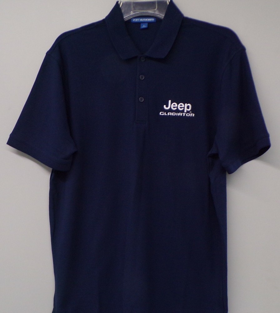 JEEP Gladiator Embroidered Mens Polo XS-6XL, LT-4XLT Rubicon New