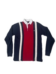 Polo Ralph Lauren Rugby Shirt Men’s L Striped Long Sleeve