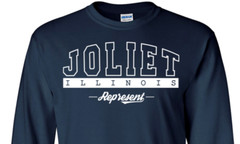 Joliet Illinois T-Shirt Long Sleeve Graphic tee