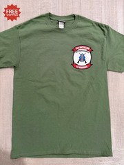 UNITED STATES MARINE CORPS USMC 2nd BATTALION 1st MARINES T-Shirt – Size M – NEW