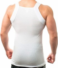 2-4 Packs Men’s G-unit Style Cotton Tank Tops Square Cut Muscle Rib A-Shirts