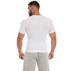 Men’s Gynecomastia Undershirt V-Neck Chest Compression Shirts Slim Body Shaper