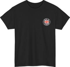Unite The Kingdom T-Shirt Left Chest UK Flag British Patriotic Gift Tee Top